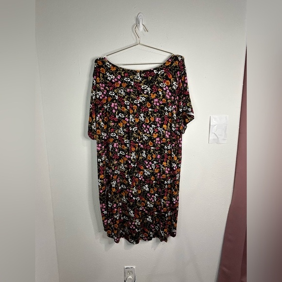 Tahari Women’s Plus Size 3X Floral High-Low Tunic Top Dress - Boho Chic - Picture 6 of 9